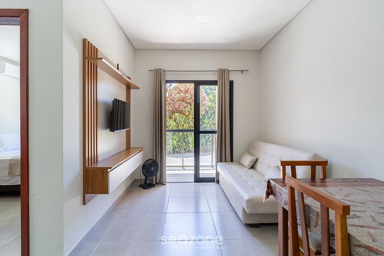 Apto c/ churrasq. gourmet nos Ingleses SJS0008