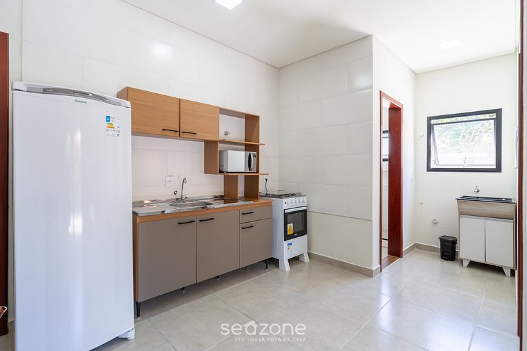 Apto c/ churrasq. gourmet nos Ingleses SJS0008