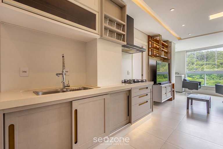 Apto 2Q c/ churrasq. prox da praia - BC - STL401