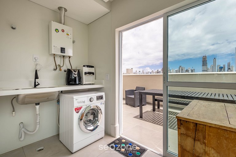 Apto 2Q c/ churrasq. prox da praia - BC - STL401