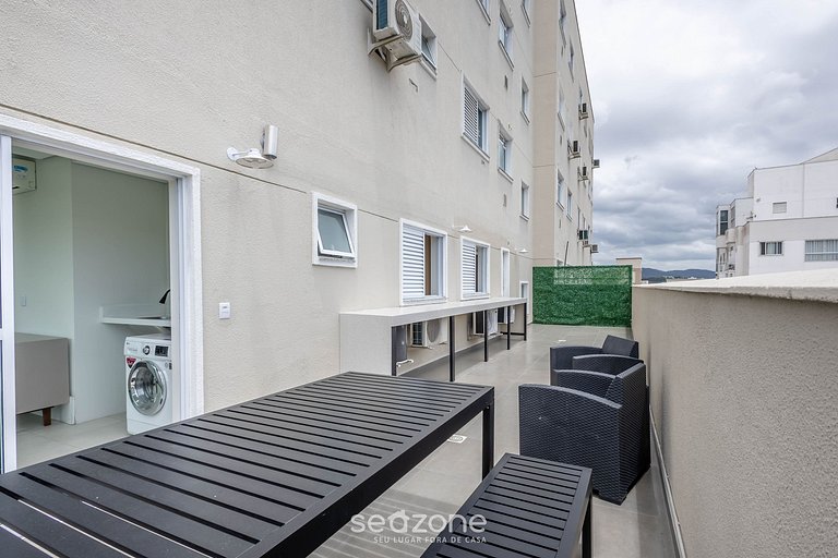 Apto 2Q c/ churrasq. prox da praia - BC - STL401