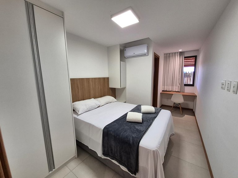 Apto em Cond. c/ Piscina a 350 m da Praia PLL0004