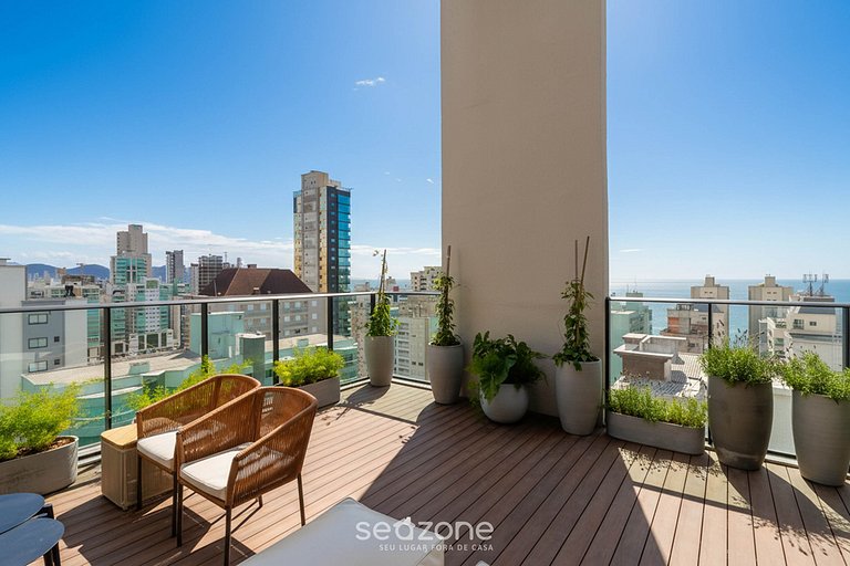 Apto em cond. c/ piscina a 220m da Praia FFS1401