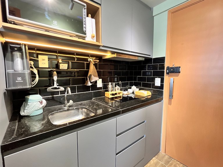 Studio a 750m del Mar, edificio c/ piscina EUB1601