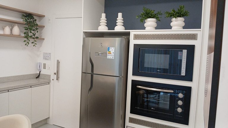 Apto 1D cond. c/piscina 280 m playa MHF1107