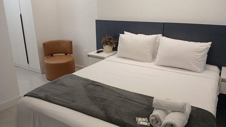 Apto 1D cond. c/piscina 280 m playa MHF1107