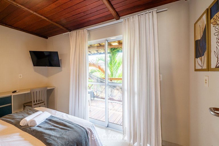 Casa em Cond. Pé na Areia Praia Itacimirim ISH0030