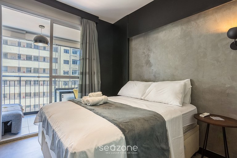 Estúdio Moderno a apenas 500m do metrô EDK0714