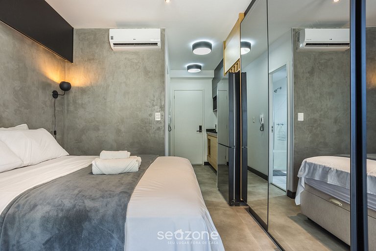 Estúdio Moderno a apenas 500m do metrô EDK0714