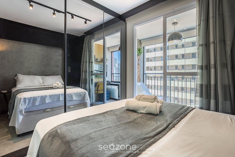 Estúdio Moderno a apenas 500m do metrô EDK0714