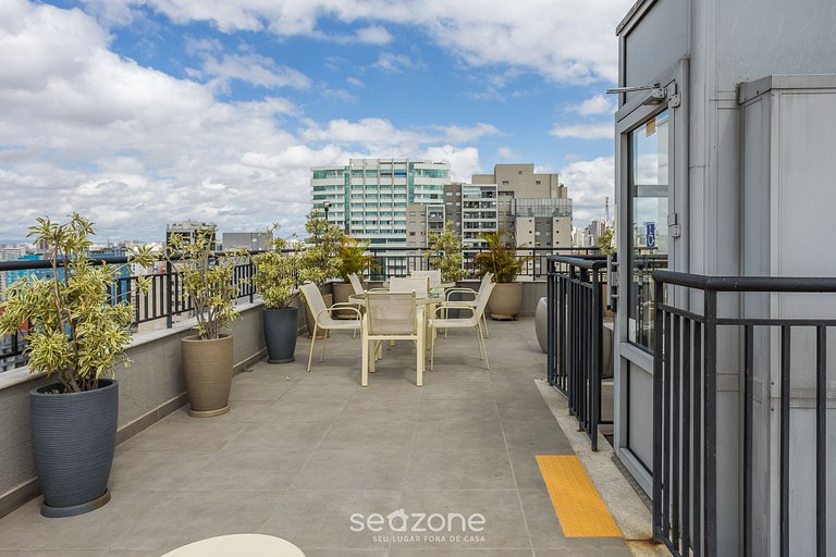 Estúdio Moderno a apenas 500m do metrô EDK0714