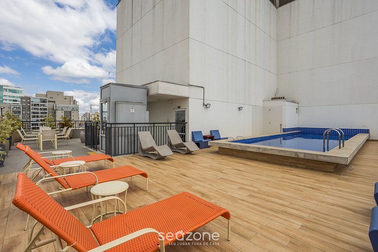 Estúdio Moderno a apenas 500m do metrô EDK0714