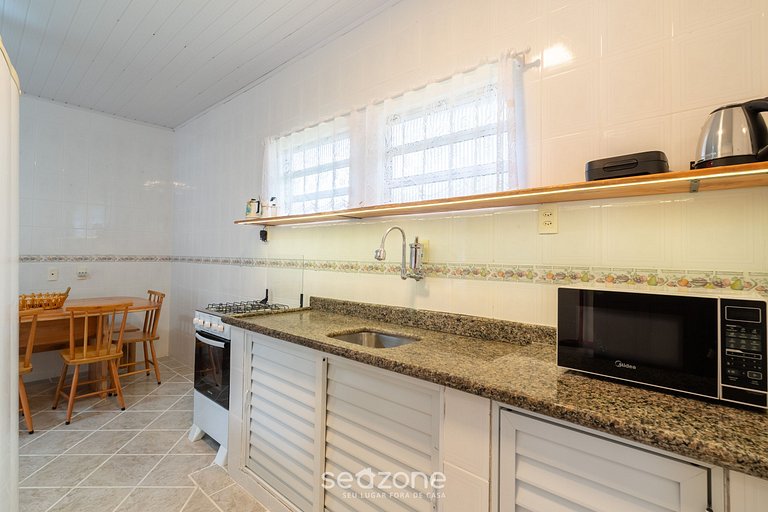 Casa c/ Churrasqueira 140m da Praia SHD0071