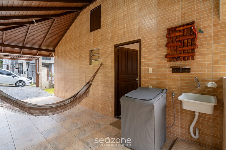 Casa c/ Churrasqueira 140m da Praia SHD0071