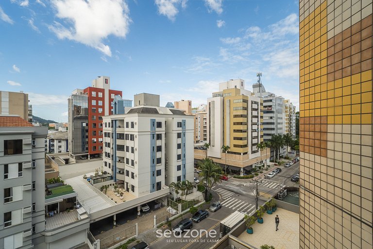 Apto 1 Quarto Dentro de Hotel em Floripa CUR0716