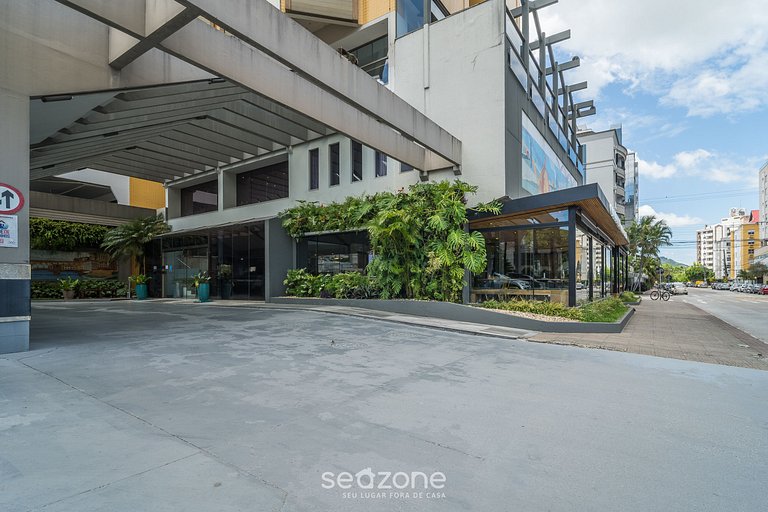 Apto 1 Quarto Dentro de Hotel em Floripa CUR0716