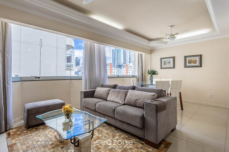 Apt 3-Drs, 210m del mar Balneário Camboriú EDI0501