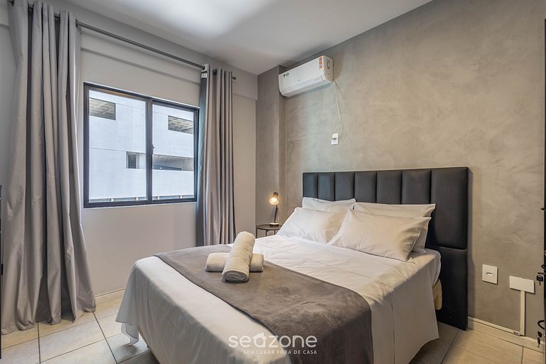 Apto 2 qts 350m da praia no centro BC EAN0104