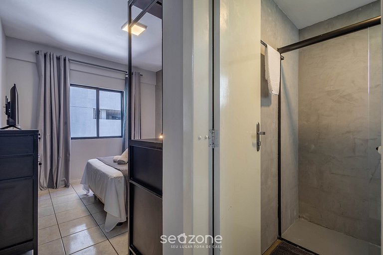 Apt 2 dorm 50m de la playa en el centro BC EAN0104