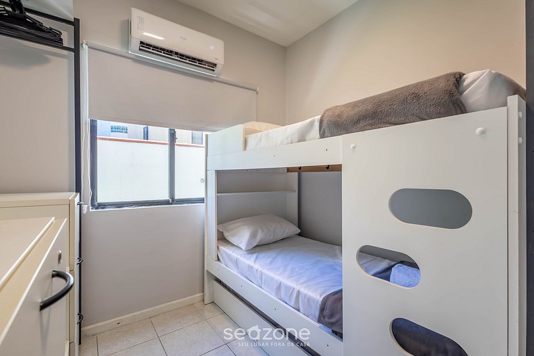 Apt 2 dorm 50m de la playa en el centro BC EAN0104