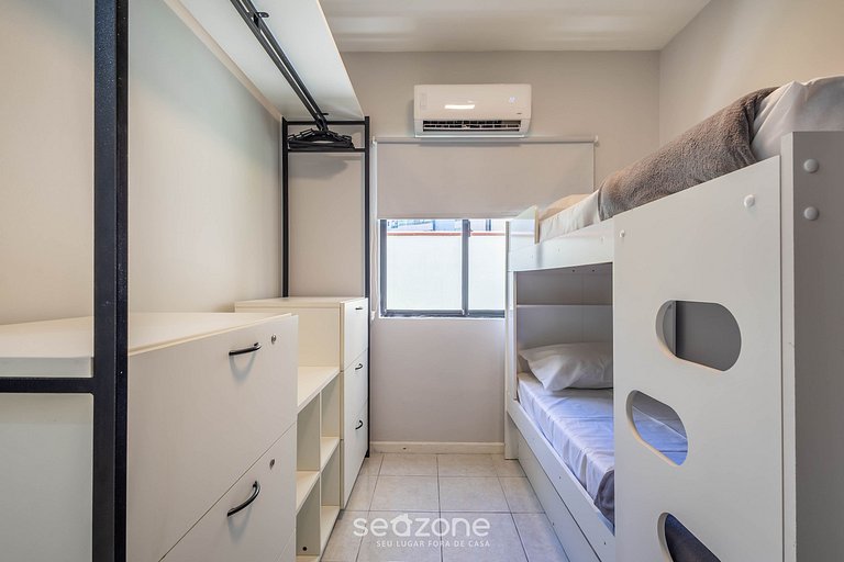 Apt 2 dorm 50m de la playa en el centro BC EAN0104