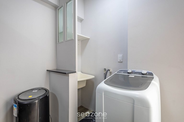 Apto 2 qts 350m da praia no centro BC EAN0104