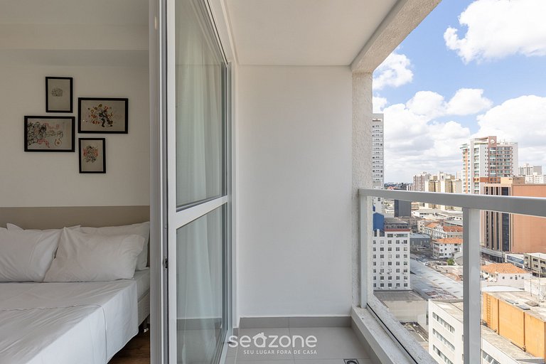 Estúdio em Cond. c/ Academia EMW1818