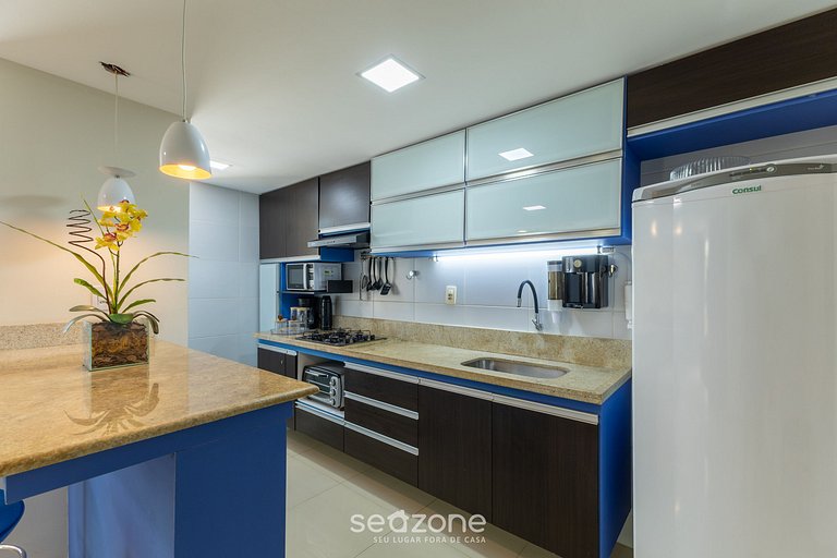 Apto c/ balcón a pasos del mar en Ilhéus ERW0301