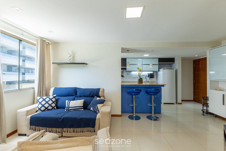 Apto c/ balcón a pasos del mar en Ilhéus ERW0301