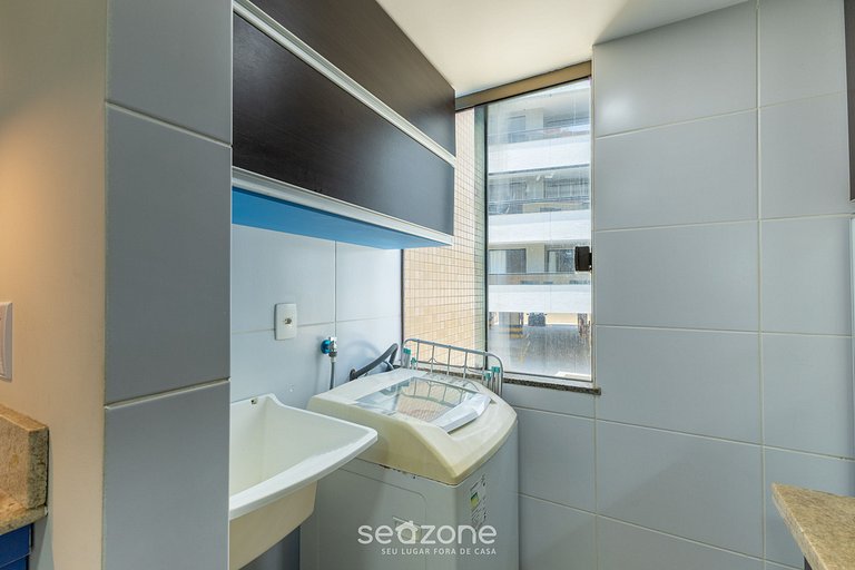 Apto c/ balcón a pasos del mar en Ilhéus ERW0301