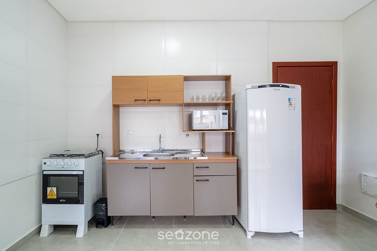 Apto con parrilla privada en Ingleses SJS0007