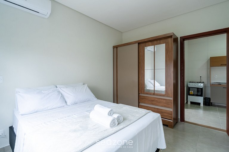 Apto con parrilla privada en Ingleses SJS0007