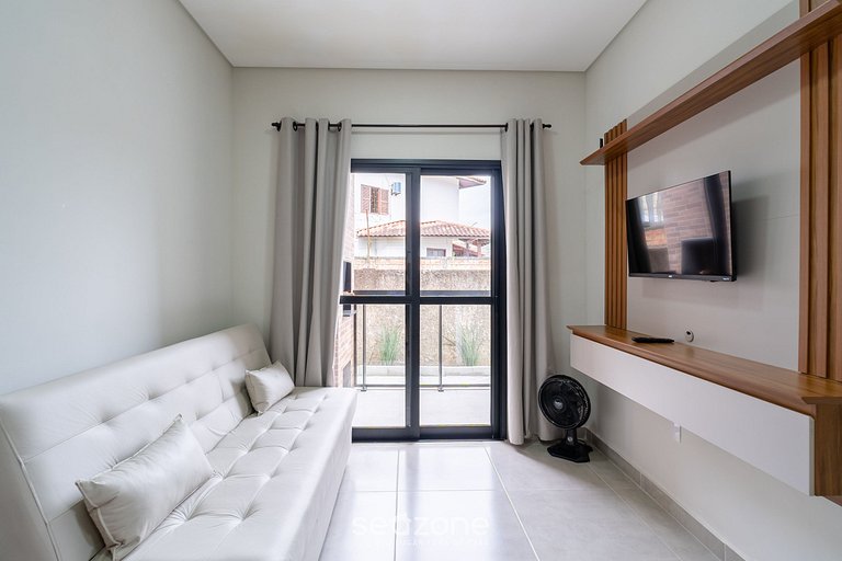 Apto con parrilla privada en Ingleses SJS0007