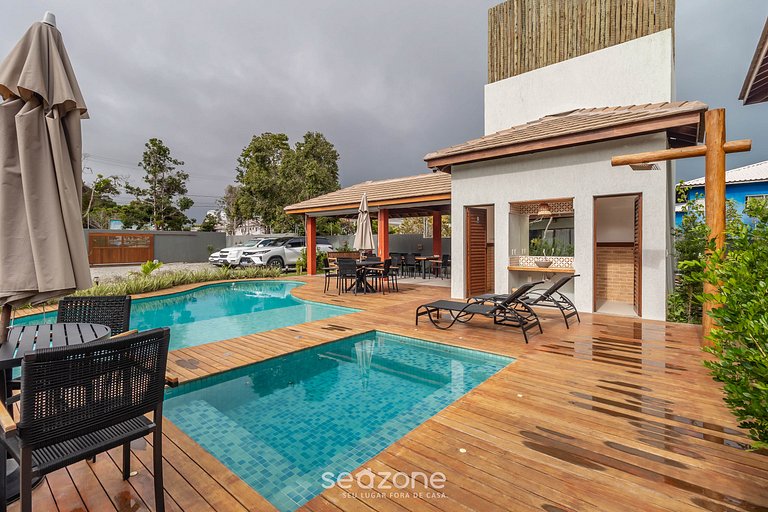 Casa em Arraial d'Ajuda com piscina PCR0009