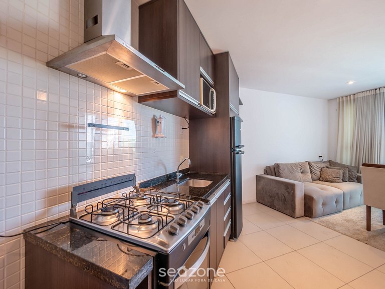 Estúdio em Prédio c/ Piscina e Academia MPZ0902