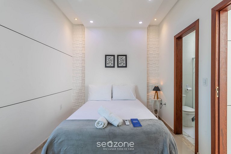 Apto em Cond. c/ Piscina a 400m da Praia EDT0018