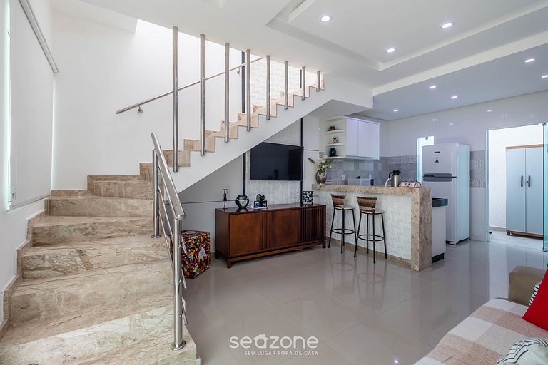 Apto en Cond. c/ Piscina 400 m de la Playa EDT0018