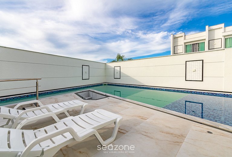 Aptos em Condo. c/ Piscina a 400 m da Praia - EDT