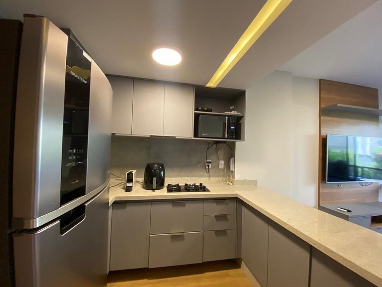 Apto c/ balcón a pasos de la playa, Barra TLR0113