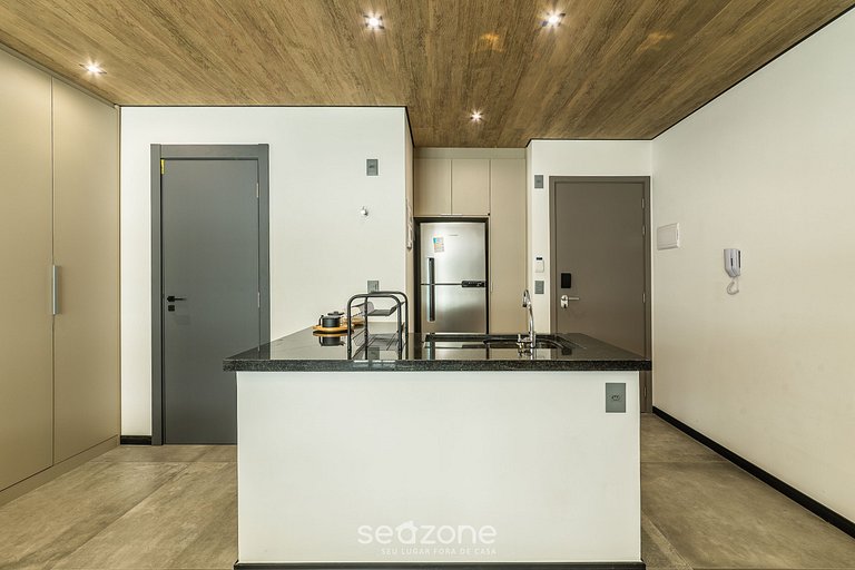 Estudio Vista Mar Lateral c/ Varanda NWT0701