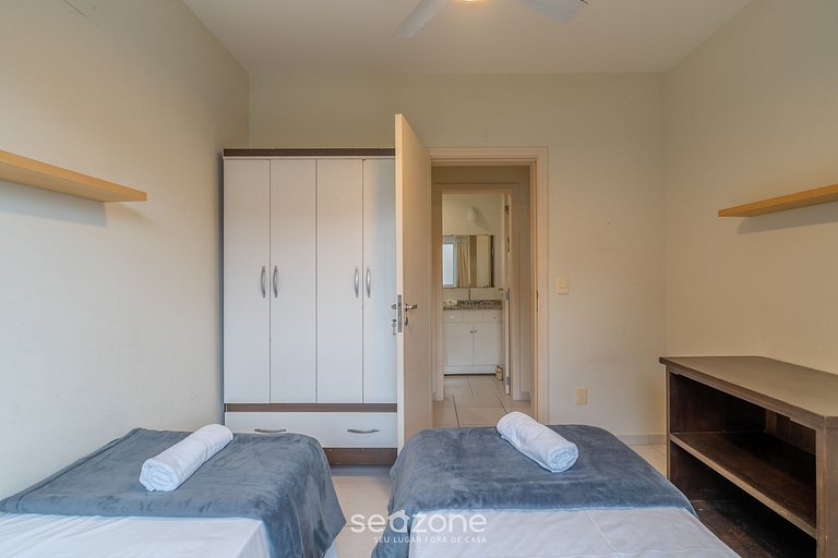 Apto con Parrilla a 190 m de la Playa PGA0205