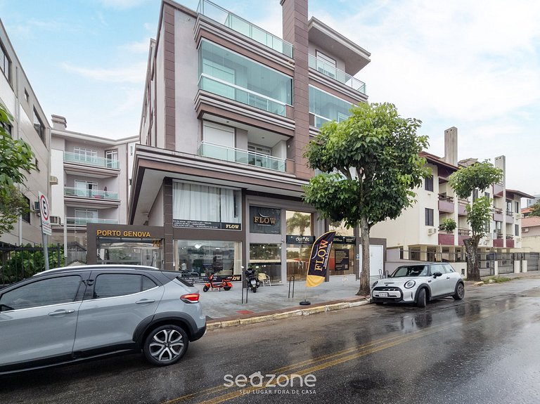 Apto c/ Churrasqueira a 190m da Praia PGA0205