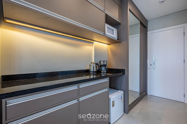 Estudio c/vista al marla playa en Itapema MHFB1004