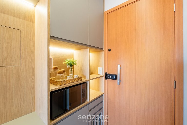 Apto em Cond. c/ Piscina a 750 m da Praia SMT1119