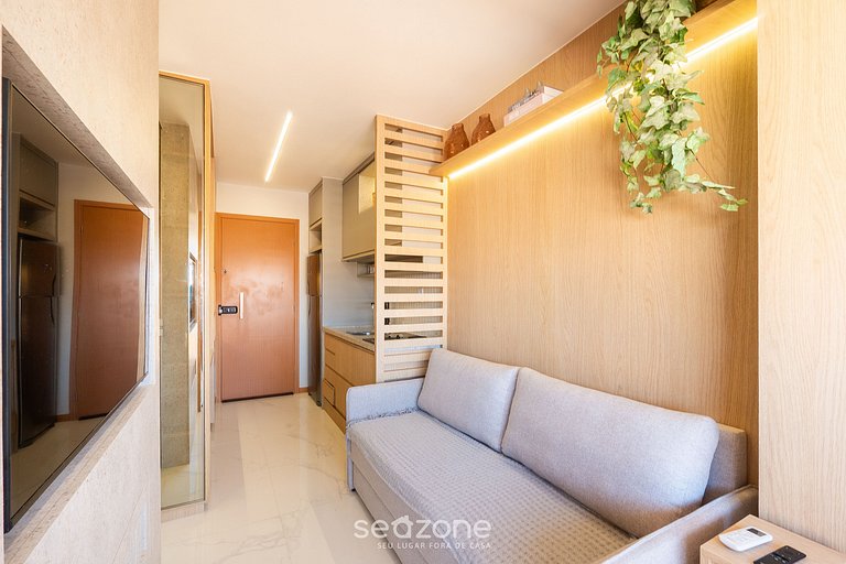 Apto em Cond. c/ Piscina a 750 m da Praia SMT1119