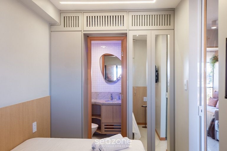 Apto em Cond. c/ Piscina a 750 m da Praia SMT1119