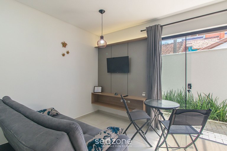 Apto de 1-DR c/ barbacoa, 650m de la playa NIU0081