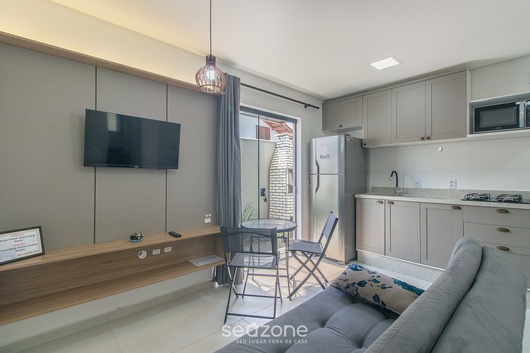 Apto de 1-DR c/ barbacoa, 650m de la playa NIU0081