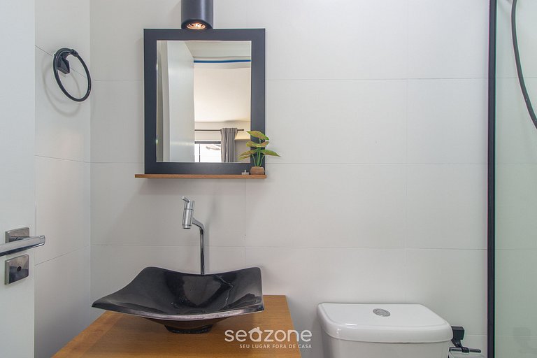 Apto 1 QT c/ churrasq. a 650 m da Praia NIU0081