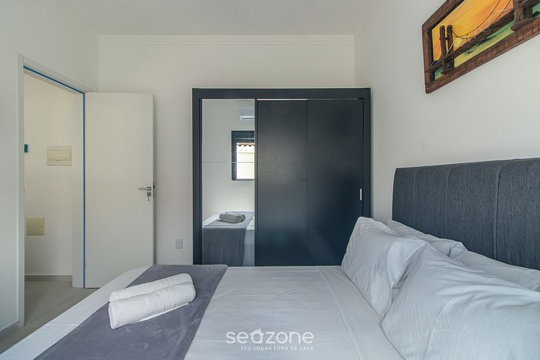 Apto de 1-DR c/ barbacoa, 650m de la playa NIU0081